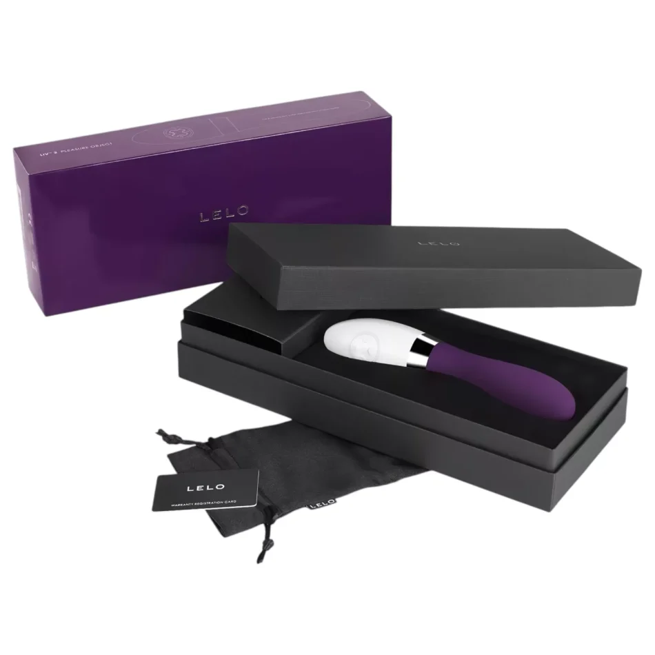 LELO Liv 2 - vibrator de silicon (mov)