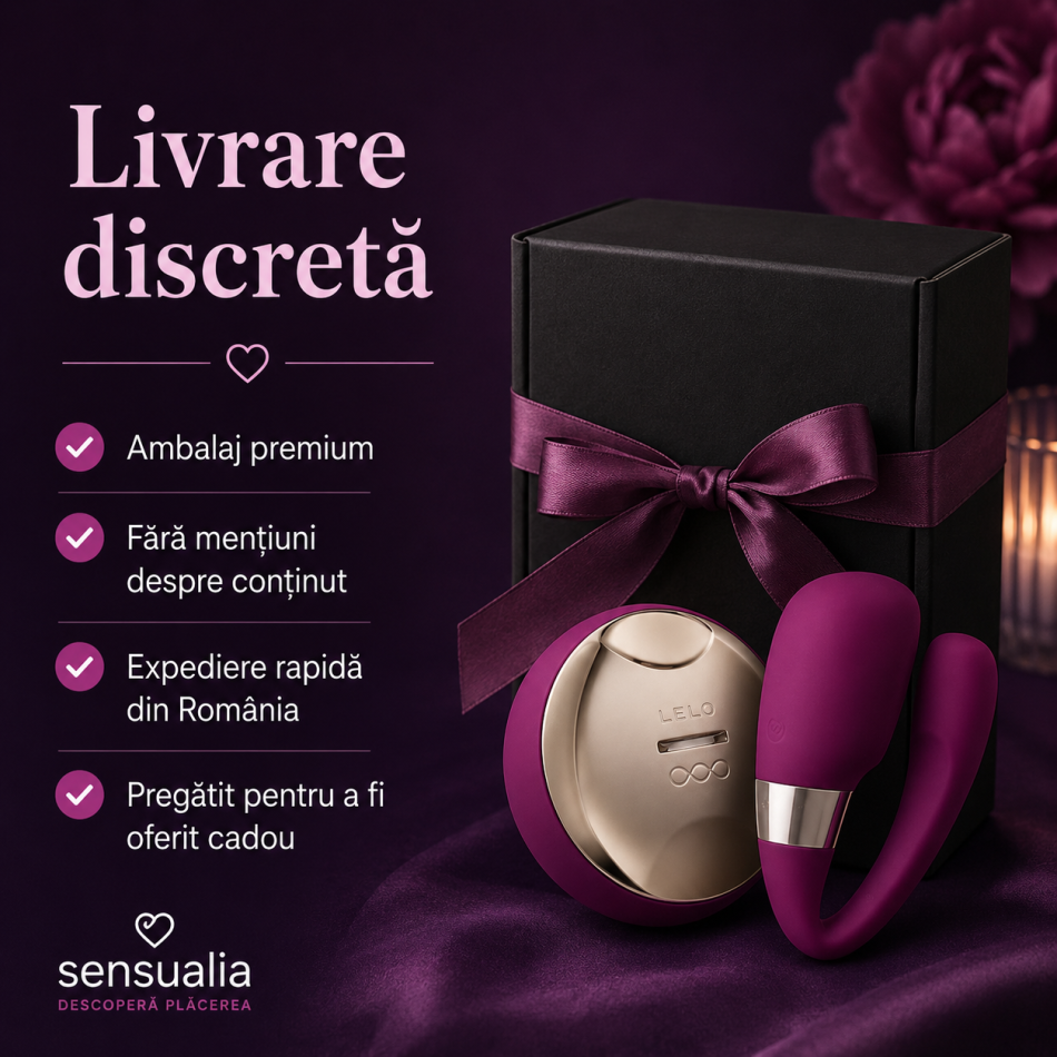 LELO TIANI™ 3 - Vibrator cu telecomanda pentru cupluri, roz intens