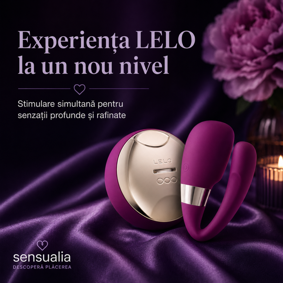 LELO TIANI™ 3 - Vibrator cu telecomanda pentru cupluri, roz intens