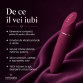 LELO MIA™ 3 - Vibrator clitoridian, roz intens
