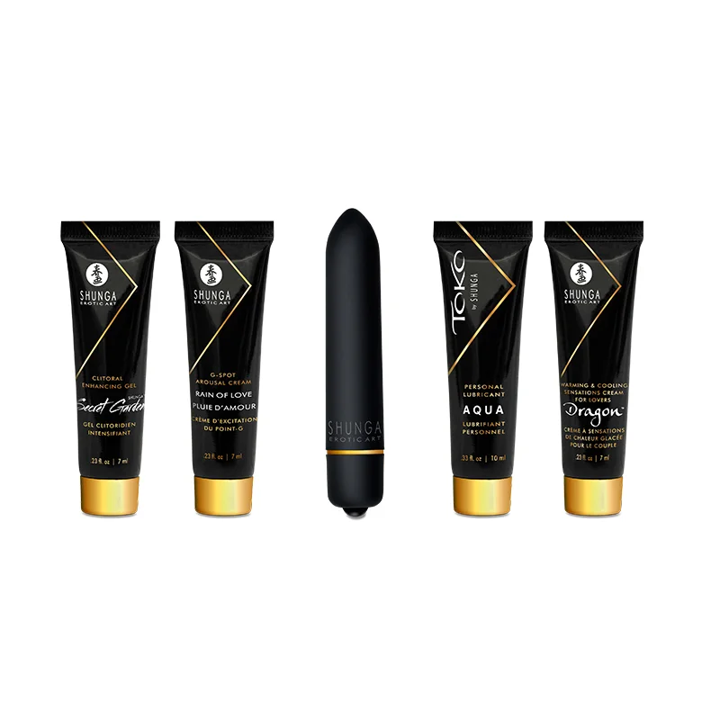 SHUNGA NAUGHTY GEISHA KIT - Set cadou senzual pentru momente intime