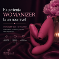 WOMANIZER DUO 2 - Stimulator clitoridian Pleasure Air și Vibrator dublu