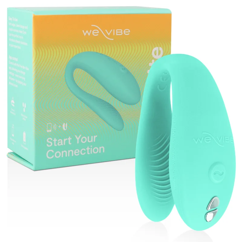 WE-VIBE SYNC LITE - Vibrator pentru cupluri, turcoaz