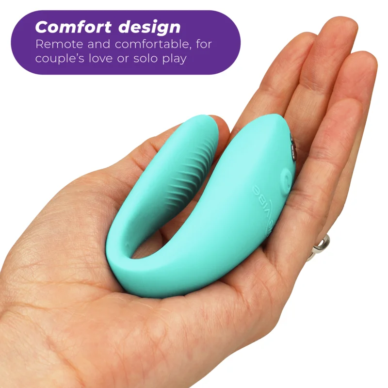 WE-VIBE SYNC LITE - Vibrator pentru cupluri, turcoaz