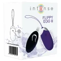 INTENSE FLIPPY II - Vibrator ou, cu telecomanda, violet