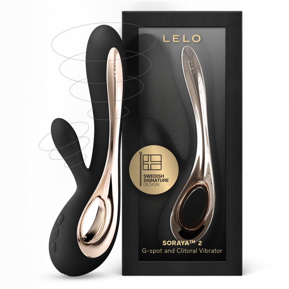 LELO - SORAYA 2 vibrator iepure, negru