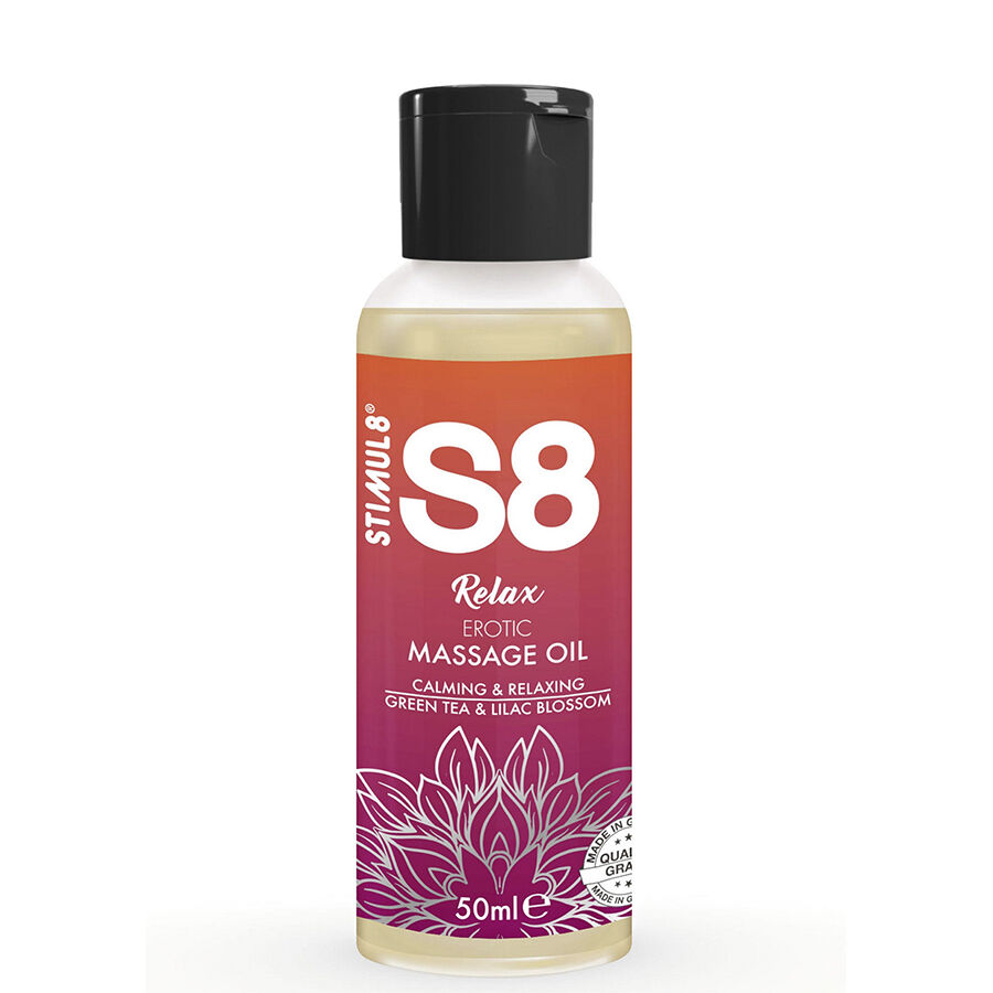 STIMUL8 S8 - Ulei pentru masaj, 3 X 50 ml