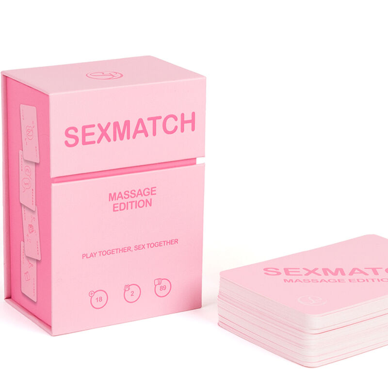 SECRETPLAY -  SEXMATCH MASSAGE EDITION -Joc de carti pentru cupluri