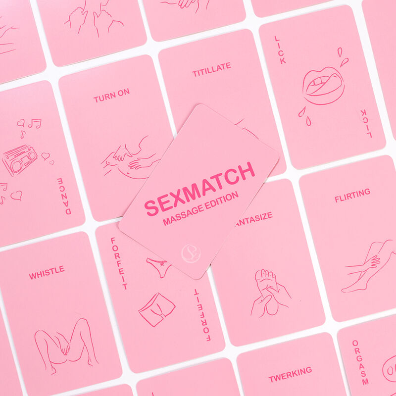 SECRETPLAY -  SEXMATCH MASSAGE EDITION -Joc de carti pentru cupluri