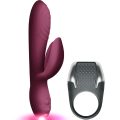 CLIMAXIMUM - Kit vibrator iepure Lamour + inel de penis