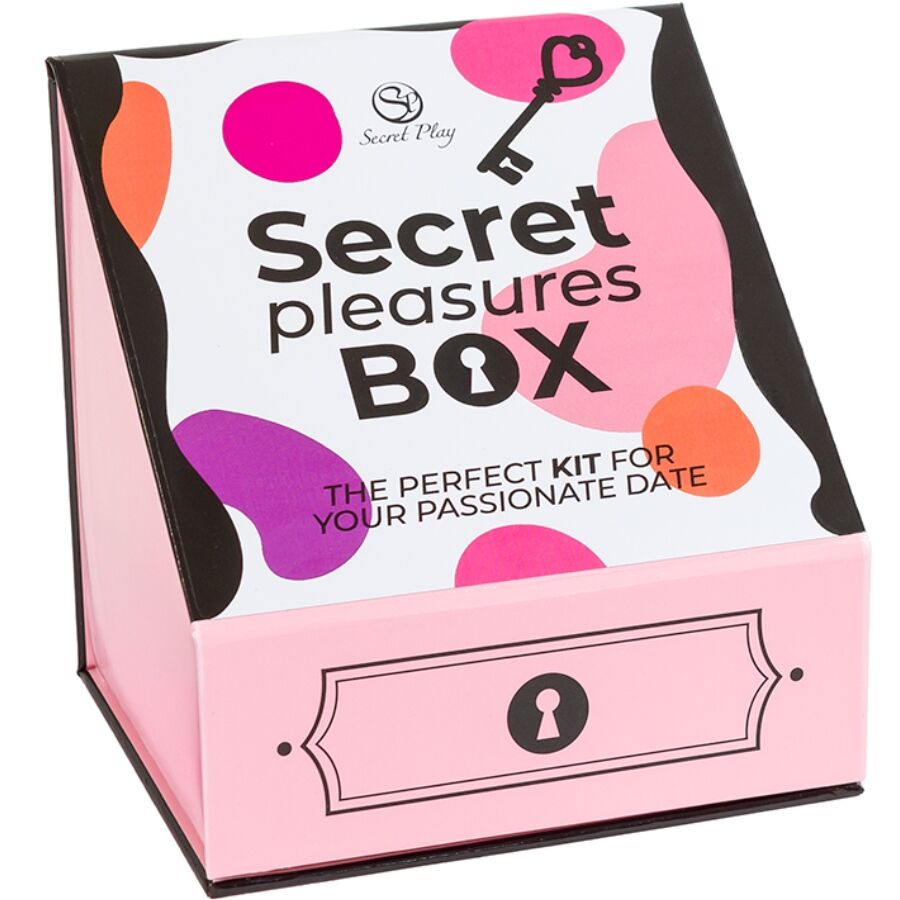 SECRET PLAY - cutie de plăcere pentru cupluri: zaruri, glonț vibrant, pix cu pană