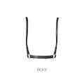 Bijoux Indiscrets Maze X Harness Negru – Ham Decorativ Senzual Premium pentru Corp
