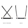 Bijoux Indiscrets Maze X Harness Negru – Ham Decorativ Senzual Premium pentru Corp