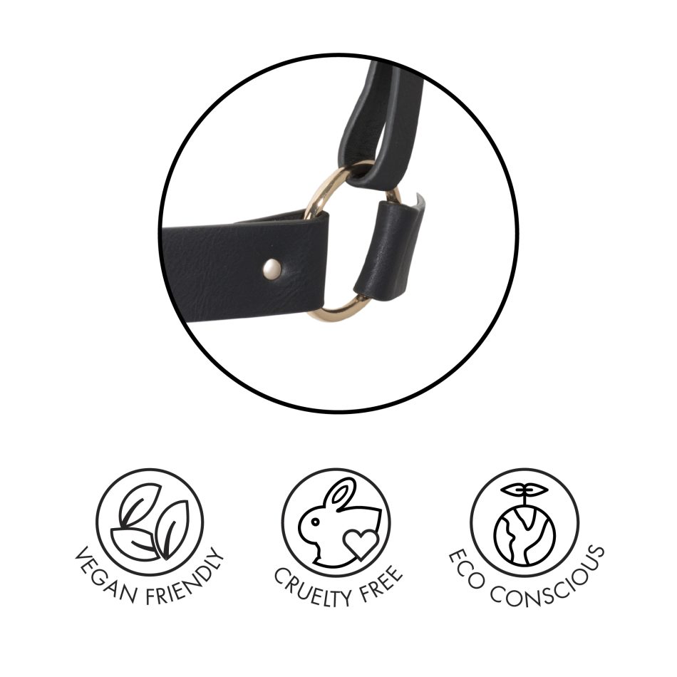 Bijoux Indiscrets Maze X Harness Negru – Ham Decorativ Senzual Premium pentru Corp