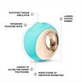 LELO - ORA 3 AQUA GREEN ORAL SEX STIMULATOR