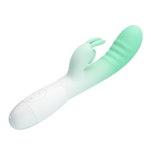 Pretty Love Cerberus – Vibrator Rabbit Premium cu 30 Moduri de Vibrație, Verde Pretty Love Cerberus – Vibrator Rabbit Premium cu 30 Moduri de Vibrație, Verde