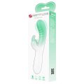 Pretty Love Cerberus – Vibrator Rabbit Premium cu 30 Moduri de Vibrație, Verde