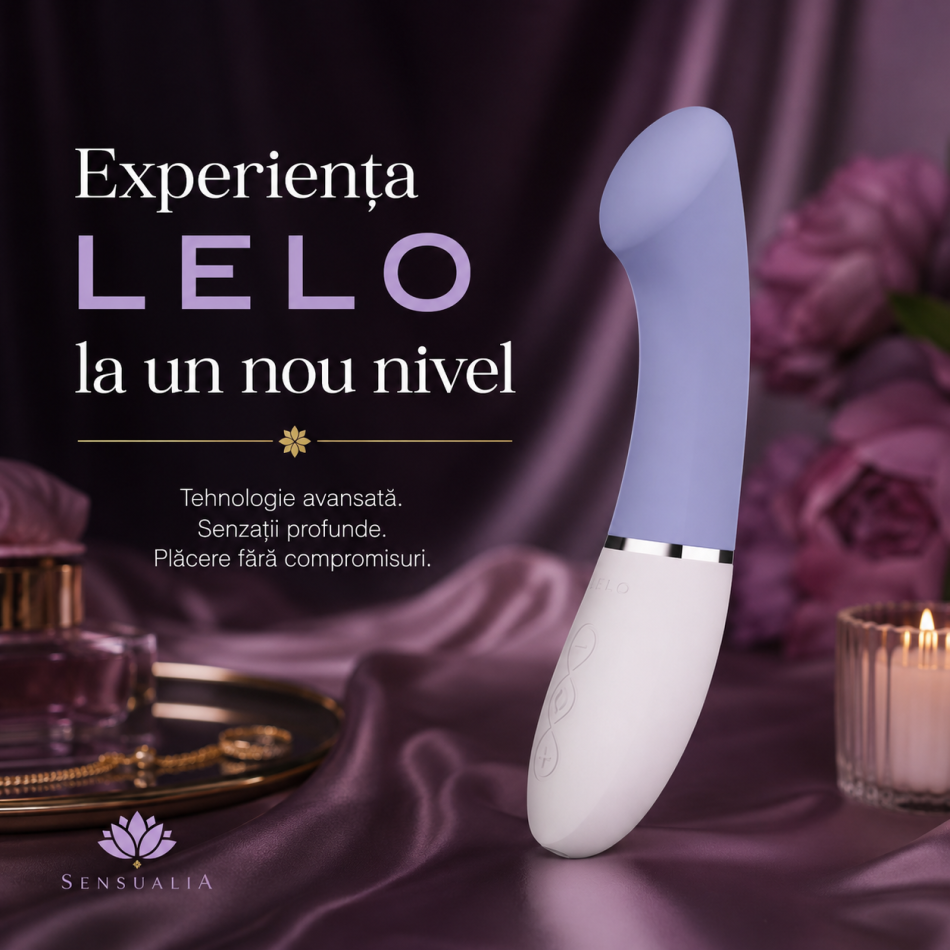 LELO - GIGI™ 3 vibrator pentru punctul G, albastru