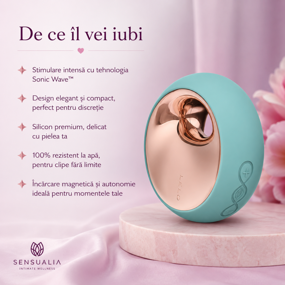 LELO - ORA 3 AQUA GREEN ORAL SEX STIMULATOR