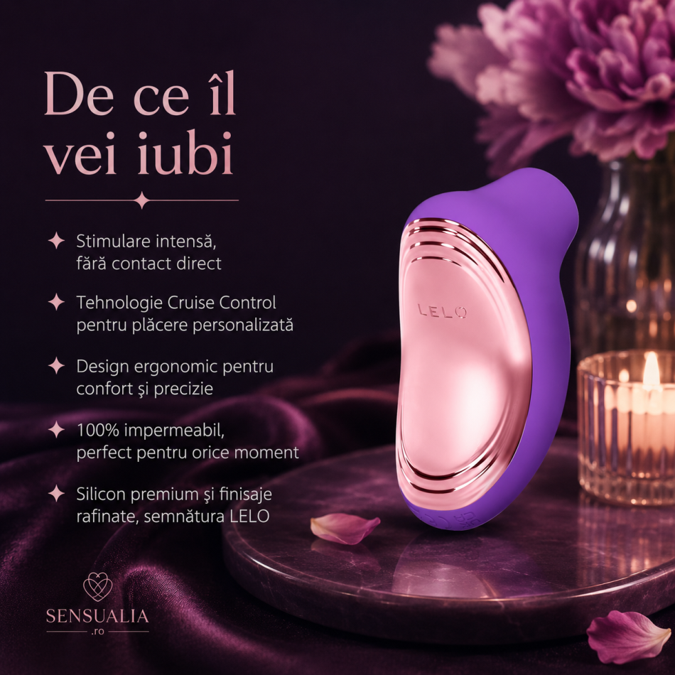 LELO – Sona 2 Cruise Lilac stimulator clitoridian