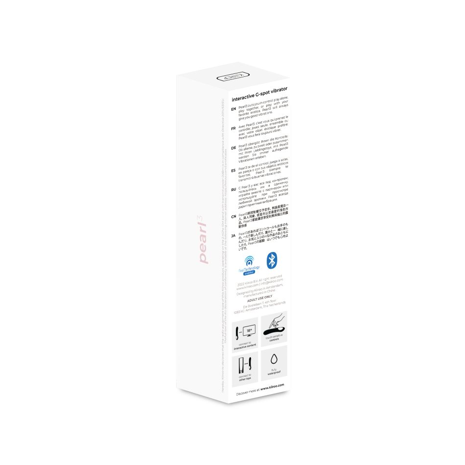 KIIROO - PEARL 3 vibrator pentru punctul G - roz
