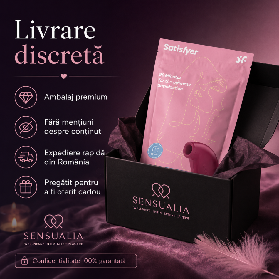 Satisfyer One Night Stand – Vibrator Compact cu Vibrații Puternice și Design Elegant