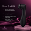 Stimulator clitoridian Satisfyer Pro 2 Generation 3 Liquid Air, negru