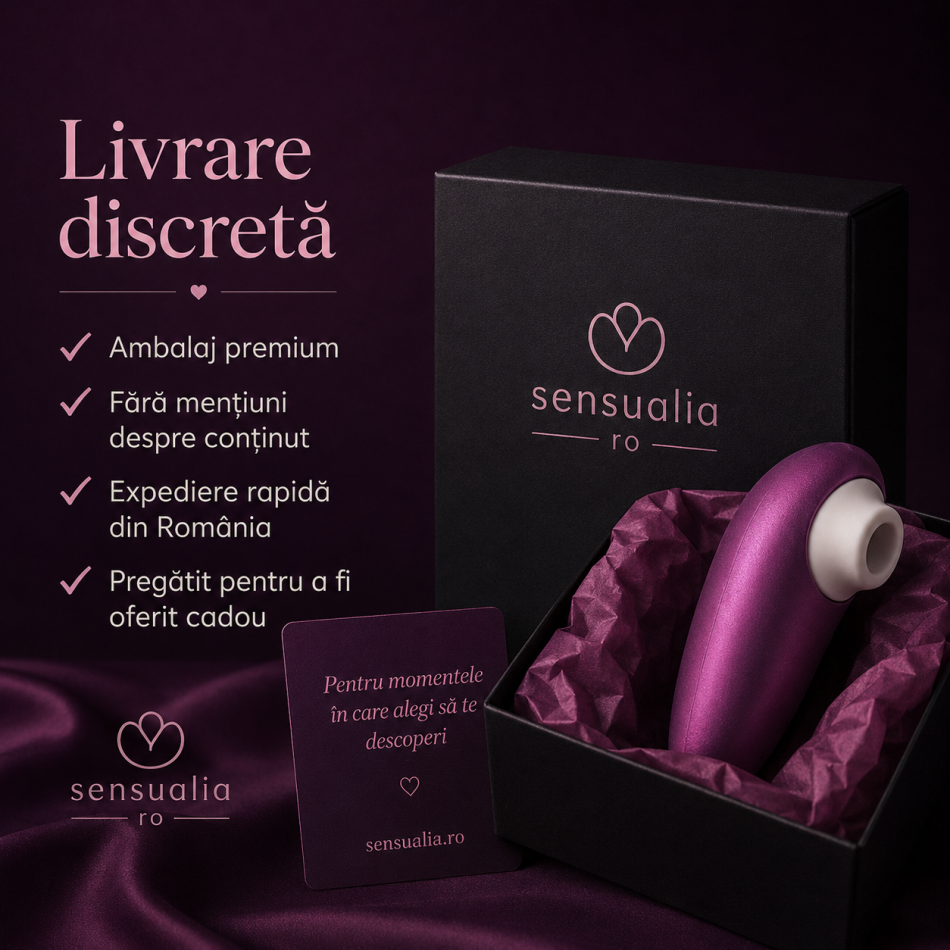 Womanizer Starlet 3 Violet – Stimulator Clitoridian Premium cu Tehnologie Pleasure Air