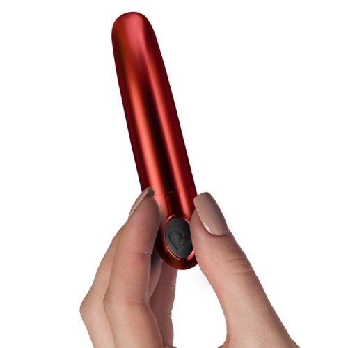 ROCKS-OFF - RO-80 mm Color Me Orgasmic – glonț vibrator colorat, cu vibrații