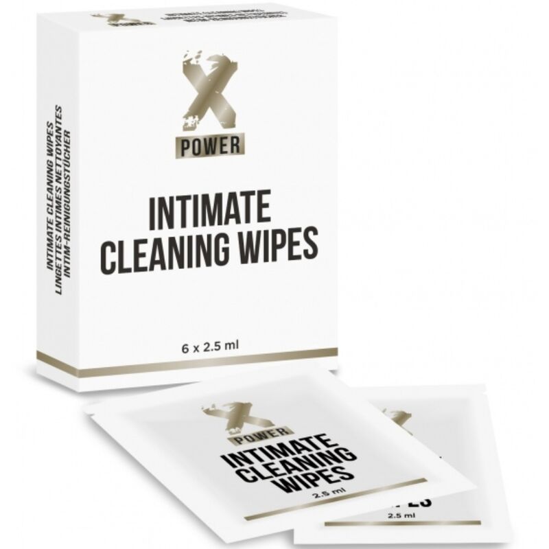 XPOWER – șervețele pentru igienă intimă, 6 bucăți