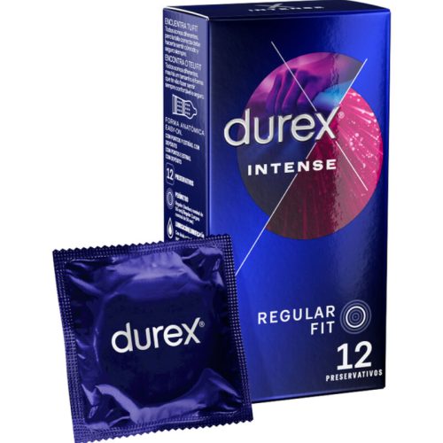 Durex Intense Orgasmic Prezervative cu Nervuri și Puncte de Stimulare 12 Bucăți Durex Intense Orgasmic Prezervative cu Nervuri și Puncte de Stimulare 12 Bucăți