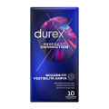 Prezervative Durex Perfect Connection Silicone Extra Lubrifiere Intensă 10 Bucăți