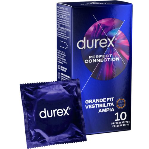 Prezervative Durex Perfect Connection Silicone Extra Lubrifiere Intensă 10 Bucăți Prezervative Durex Perfect Connection Silicone Extra Lubrifiere Intensă 10 Bucăți