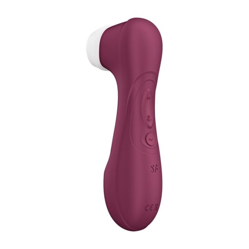 Stimulator Clitoridian Satisfyer Pro 2 Generation 3 Liquid Air Technology, Wine Red (Roșu Bordeaux)