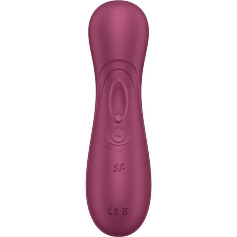 Stimulator Clitoridian Satisfyer Pro 2 Generation 3 Liquid Air Technology, Wine Red (Roșu Bordeaux)