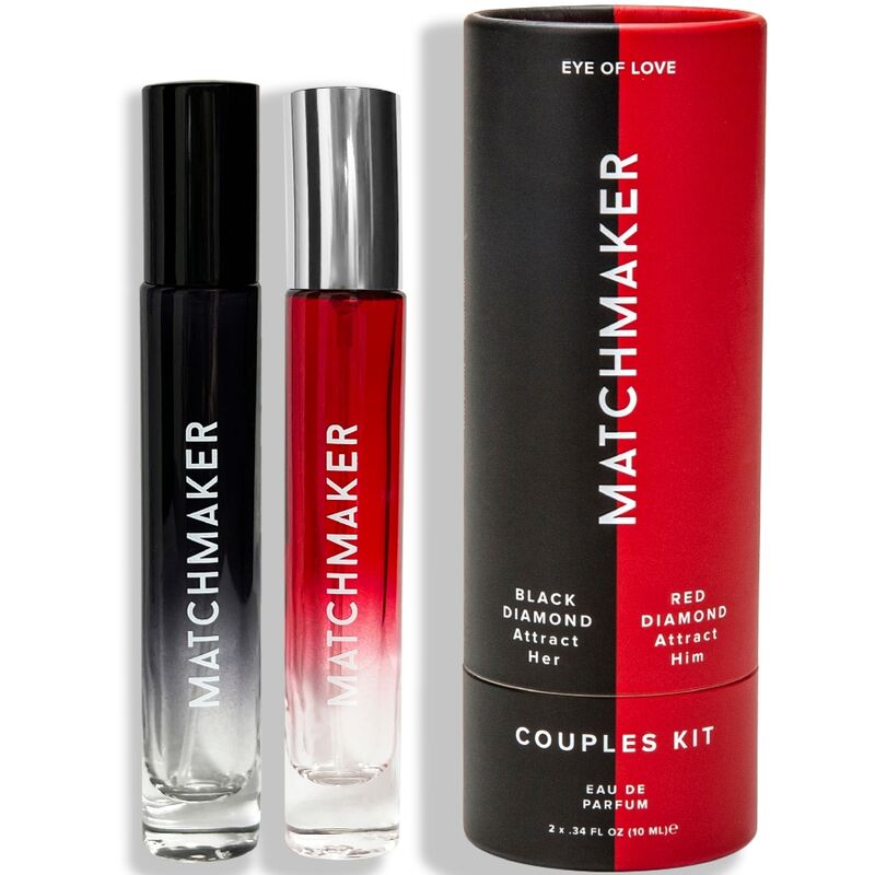 Set Feromoni pentru Cupluri Eye of Love Matchmaker – Attrac Her & Him 2 x 10 ml