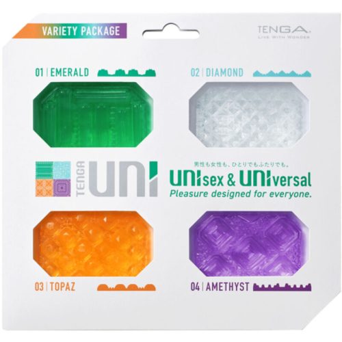 TENGA UNI Variety Pack – Set 4 Masturbatoare Masculine Premium TENGA UNI Variety Pack – Set 4 Masturbatoare Masculine Premium