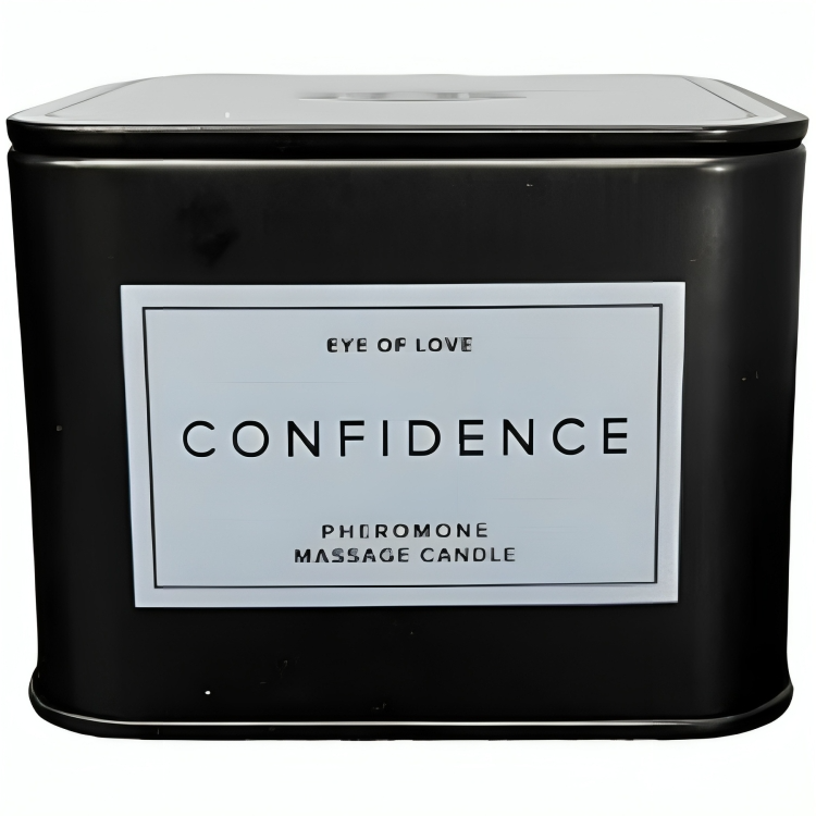 Lumânare de Masaj Eye of Love Confidence pentru Bărbați 150 ml – Aromă Masculină și Relaxare Senzuală