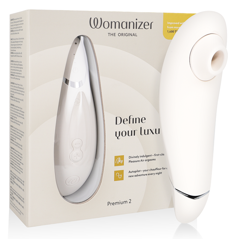 WOMANIZER – Stimulator clitoridian Premium 2, gri cald
