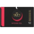 Prezervative SKYN Intense Feel Texturate cu Design Ondulat – Senzații Intensificate, Fără Latex, 10 Bucăți