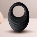 Inel Vibrator pentru Penis Rocks-Off Spire Black – Vibrații Puternice pentru Plăcere în Cuplu