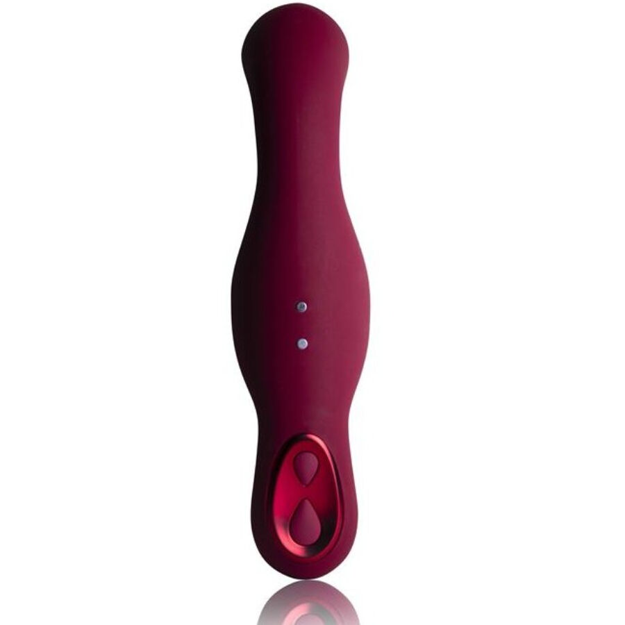 Vibrator pentru punctul G Rocks-Off Ruby Glow Blush Red