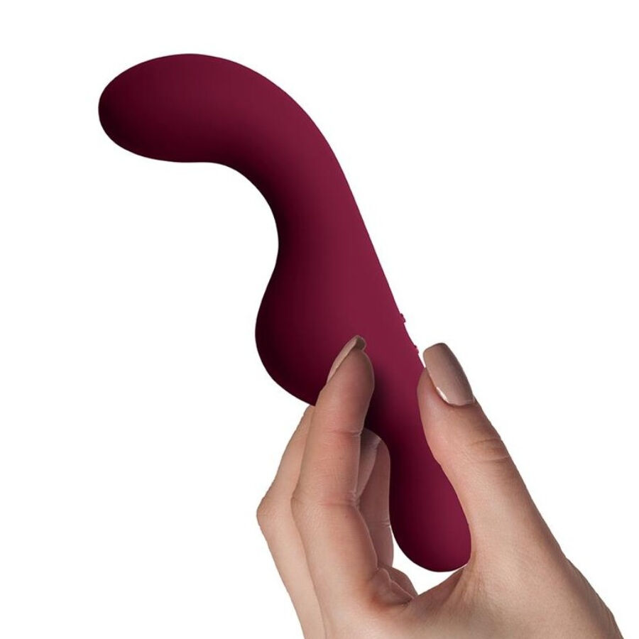 Vibrator pentru punctul G Rocks-Off Ruby Glow Blush Red