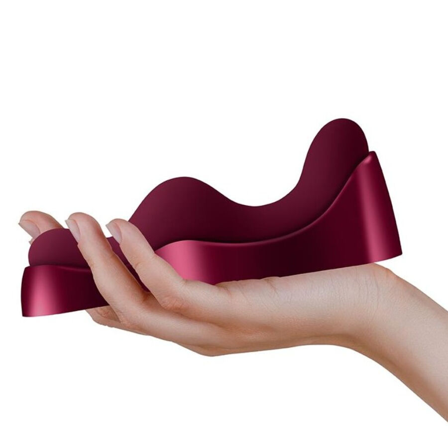 Vibrator pentru punctul G Rocks-Off Ruby Glow Blush Red