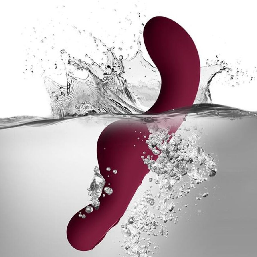 Vibrator pentru punctul G Rocks-Off Ruby Glow Blush Red