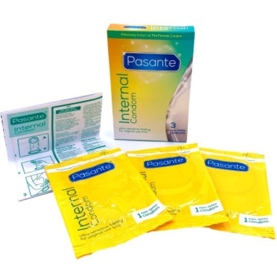 Prezervative Feminine Pasante Non-Latex, Protecție Intimă și Confort Sporit, 3 Bucăți