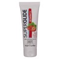 Lubrifiant Comestibil HOT Superglide pe Bază de Apă cu Aromă de Căpșuni 75 ml