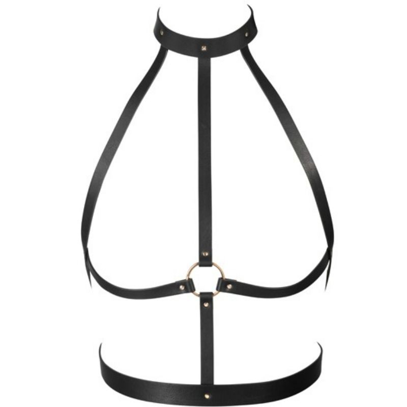 Bijoux Indiscrets Maze H Harness Negru – Ham Decorativ Senzual Premium pentru Corp