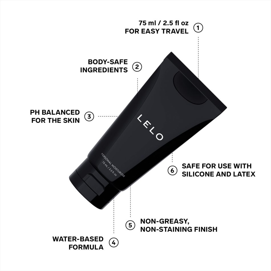 LELO Personal Moisturizing 75 ml – Lubrifiant Intim Hidratant pe Bază de Apă