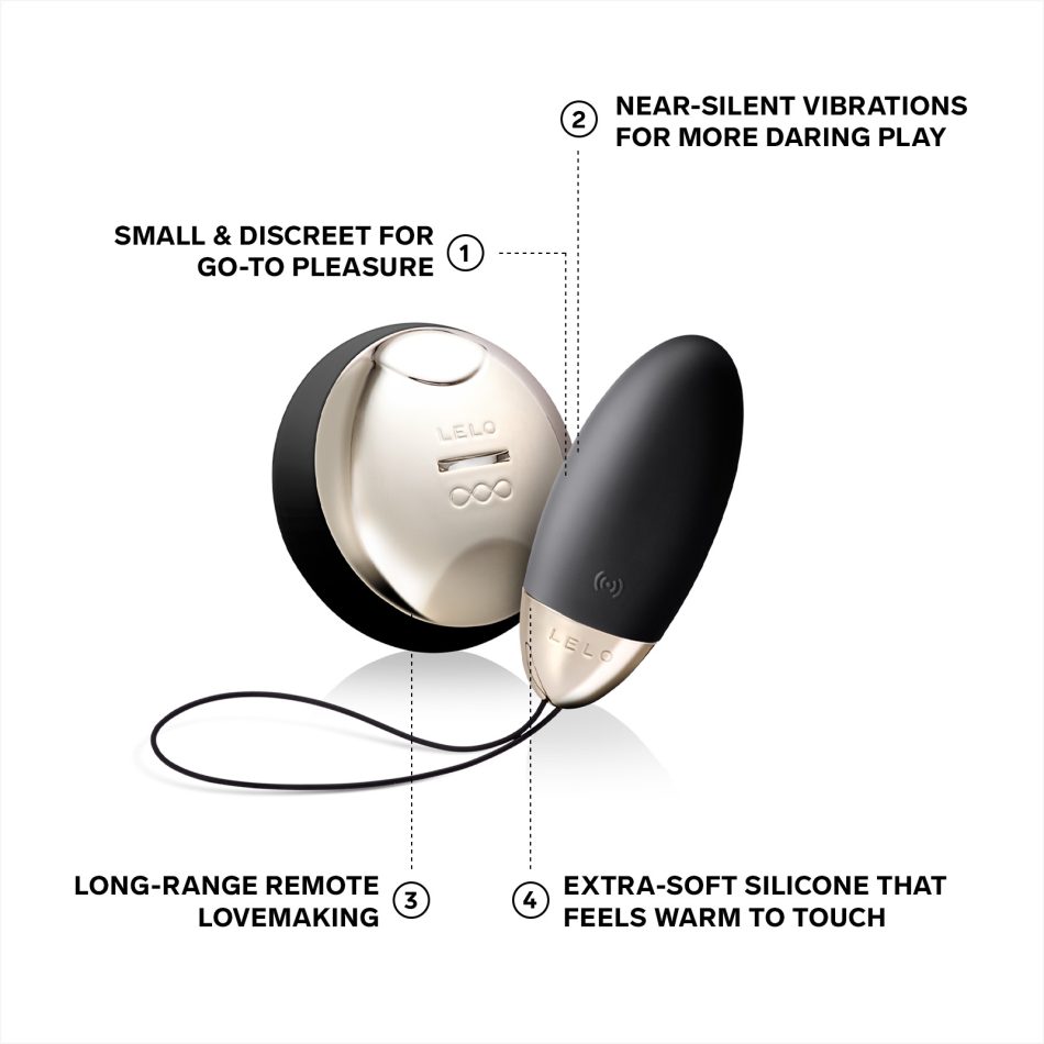 LELO LYLA 2 Insignia Design Edition Black – Ou Vibrator Premium cu Telecomandă